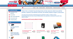 Desktop Screenshot of kancelarskepotreby.net